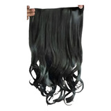 Tic Tac Aplique Penteado Pode Usar Prancha Cabelo Preto Liso