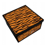 Tigre - Coleção Animais - Caixa Decorativa Em Madeira Mdf