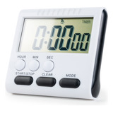 Timer De Cozinha Temporizador Digital Academia Treino C/ Imã