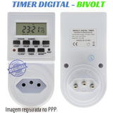 Timer Temporizador Digital Bivolt 110/220v Programável