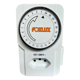 Timer Temporizador Programavel Analogico Bivolt Foxlux 1601