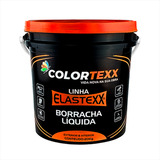 Tinta Acrilica Borracha Liquida Para Muros E Fachadas Cores Acabamento Fosco Cor Preto