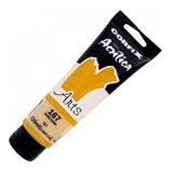 Tinta Acrílica Corfix Arts 120ml Tela Cor 167 Ocre Ouro