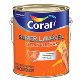 Tinta Acrilica Para Parede Premium Super Lavável 3,6l Coral