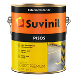 Tinta Acrílica Pisos Premium Fosco 3,6l Suvinil Cores Cor Cinza-escuro
