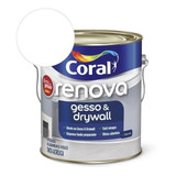 Tinta Acrílica Renova Gesso & Drywall Fosco Branco 3.6 Coral