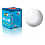 Tinta Aqua Color Branco Brilhante 18ml 04 Revell 36104