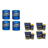 Tinta Automotiva Poliéster Verde Nautico 3600ml + Verniz Pu