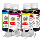 Tinta Comestivel Arroz P/ Impressora Epson Canon Hp 4x 250ml