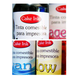 Tinta Comestível Papel Arroz P/ Epson Canon Hp Kit 4 X 500ml