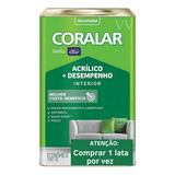 Tinta De Parede Anti Mofo Coralar Coral Acrilica 18l Cores Cor Branco