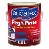 Tinta Esm. Sintético Peg & Pinte Madeira/metais 3,6l Eucatex