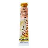 Tinta Óleo 20ml Classic Acrilex Cor 304 - Amarelo Nápoles Carne