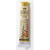 Tinta Óleo 20ml Classic Acrilex Cor Do Óleo 338 - Amarelo Nápolis Rosado