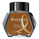 Tinta Para Caneta Tinteiro Waterman Absolute Brown 50ml