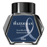Tinta Para Caneta Tinteiro Waterman Mysterious Blue 50ml