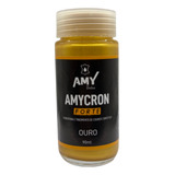 Tinta Para Couro Prata Metálico Amycron 90 Ml