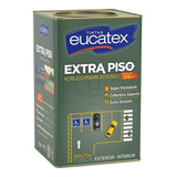Tinta Para Piso Eucatex Extra Piso Acrílico Premium Cinza Es