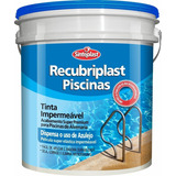 Tinta Piscina Base Agua Recubriplast 10 Lts