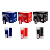 Tinta Refil Marcador Caneta Pilot Board Master Quadro Branco Kit 3 Preto Vermelho Azul