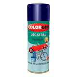 Tinta Spray Acabamento Metálico Colorgin Uso Geral Azul Angr