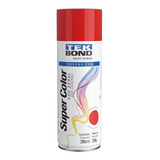 Tinta Spray Brilho Natural Super Color Vermelho 350ml Tekbon