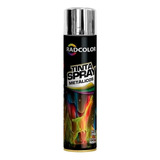 Tinta Spray Cromado Metalico Geral E Automotivo 400ml Uni