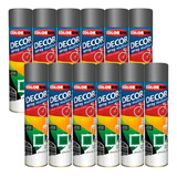 Tinta Spray Decor Preto Brilhante 360ml - Colorgin