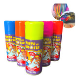 Tinta Spray Temporária Cabelos Infantil Adulto Cores Lavável