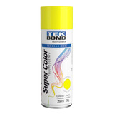 Tinta Tekbond Super Color Spray Fluorescente Amarelo 350ml