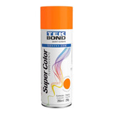 Tinta Tekbond Super Color Spray Fluorescente Laranja 350ml