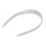 Tira De Silicone Transparente / Prata Para Máscara Seal