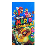 Toalha Banho Praia Infantil Super Mario T - Ótima Qualidade