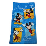 Toalha De Banho Aveludada Infantil Mickey 12 Dohler