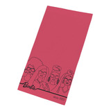 Toalha De Banho Barbie Adulto 100% Algodão Lepper Cor Rosa