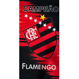 Toalha De Banho Time Flamengo 70x1,35 Cm