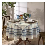 Toalha De Mesa Redonda 180cm Renova Luna D Dohler