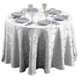 Toalha De Mesa Redonda 2,80mt Diametro Jacquard +vendido