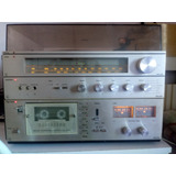 Toca Discos Automático Receiver Philips Ah929 3x1 Tudo Ok!