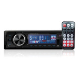 Toca Radio Carro Mp3 Pen Automotivo Usb Sd Bt Com Controle