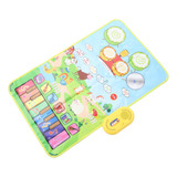 Toddler Musical Mat Touch Play Baby Piano Keyboard Drum Pad