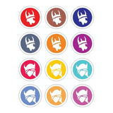 Tokens De Progresso Munchkin Em Acrílico Feminino Masculino