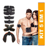 Tonificador Muscular 5 Em 1 Abdominal Estimulo Bumbum Fit