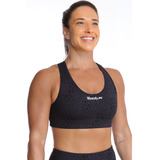 Top Alta Compressão Bolso Corrida Feminina