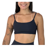 Top Fitness De Lycra Academia Treino E Crossfit Alça Fina