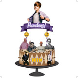Topo De Bolo Topper De Bolo Aniversário Justin Bieber