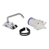 Torneira Inox Com Bomba Elétrica De Água 12v Motorhome
