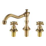 Torneira Pia Lavatório Retro Misturador Antigo Bronze Acabamento Telca Lsm-m6011 Torneira Vintage