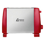 Torradeira Inox Red Fast Ptr203 Lenoxx 110v Cor Vermelho