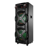 Torre Som Amplificada Polyvox Tws Torre Bivolt 2 Woofer 12 Xt-2000t